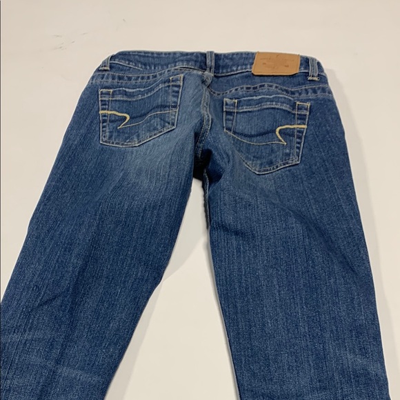 American Eagle - Classic Blue Women's Jeans 4Reg - 4x32 0478‎ Stretch - Picture 8 of 9
